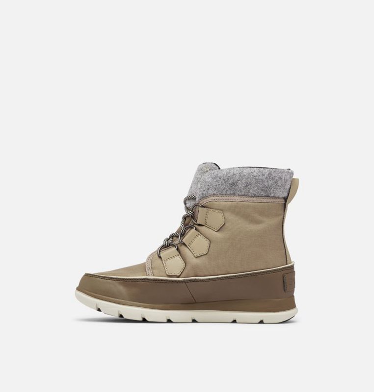 Womens Snow Boots Khaki - Sorel ™ Explorer Carnival Low - 614-FONBGZ